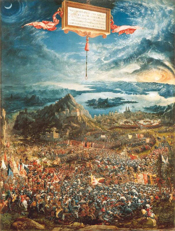 Albrecht Altdorfer Battle of Alexander at Issus